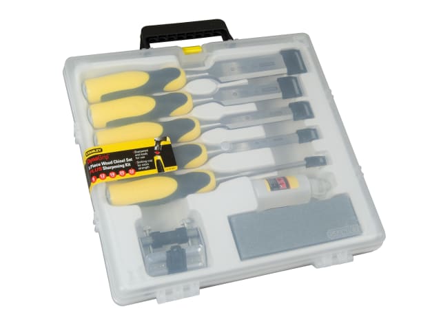 DYNAGRIP™ Chisel with Strike Cap Set, 5 Piece and Accessories